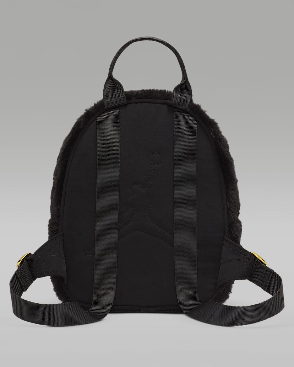 Jordan Older Kids Faux Fur Mini Backpack 4L Nike UK
